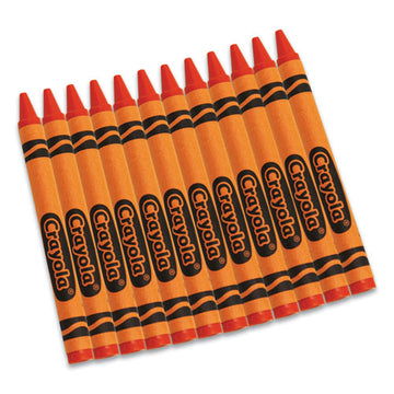 Crayola® Bulk Crayons, Orange, 12-box freeshipping - TVN Wholesale